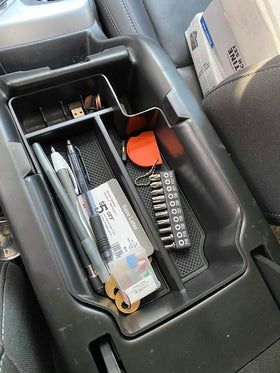 JDMCAR top view of tray compartments for organized access benefit