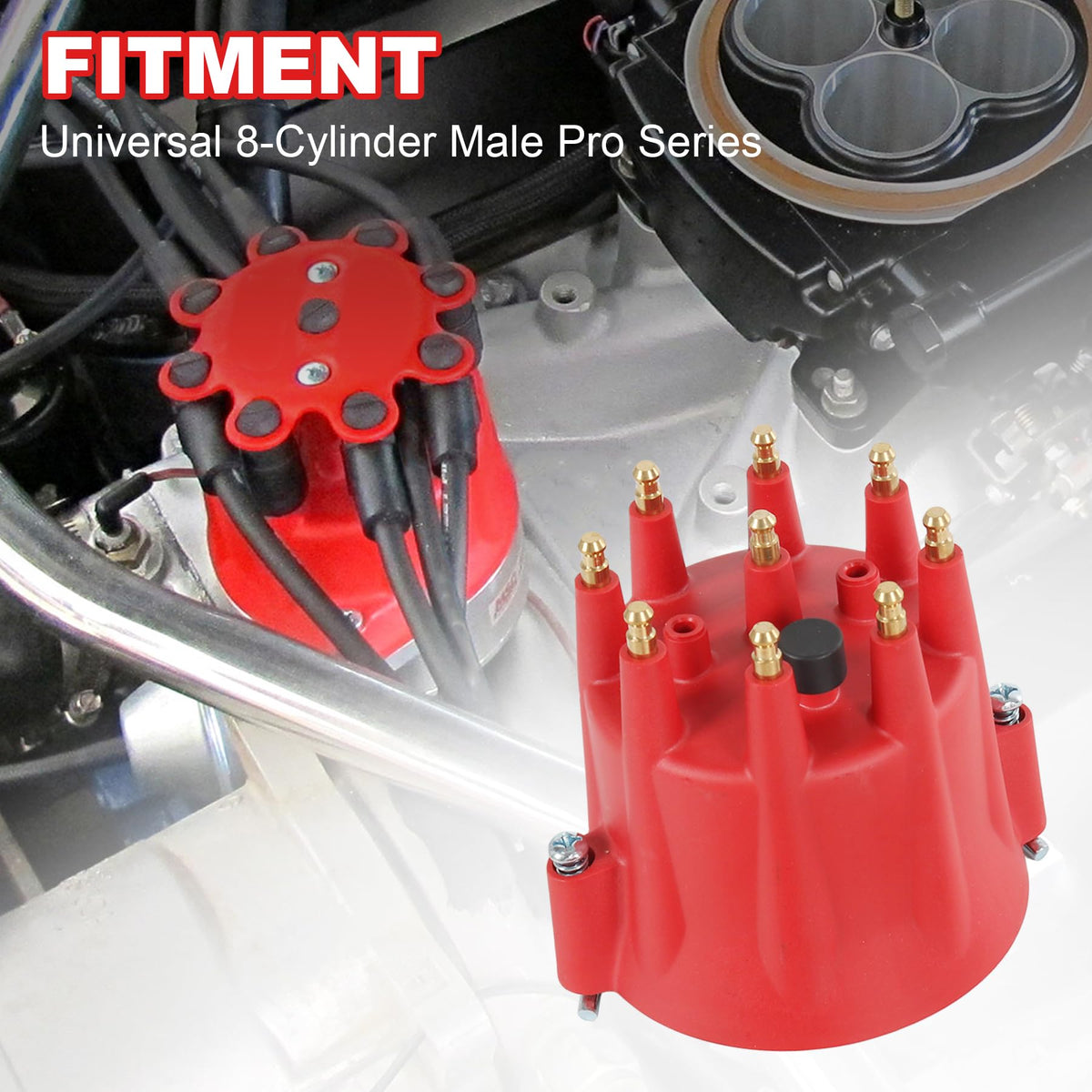 JDMSPEED close-up of distributor cap contacts highlighting corrosion-resistant contacts benefit