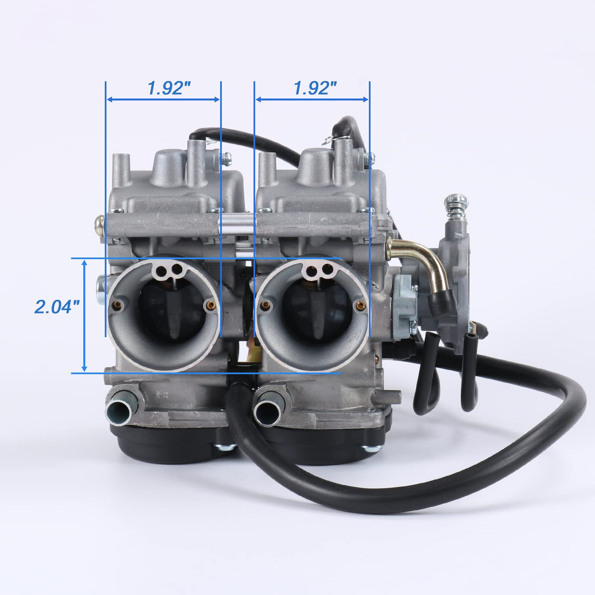 JDMSPEED carburetor installed on Yamaha Raptor 660 illustrating direct-fit replacement