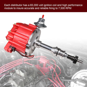 JDMSPEED coil and module side profile showing 65,000V performance benefit