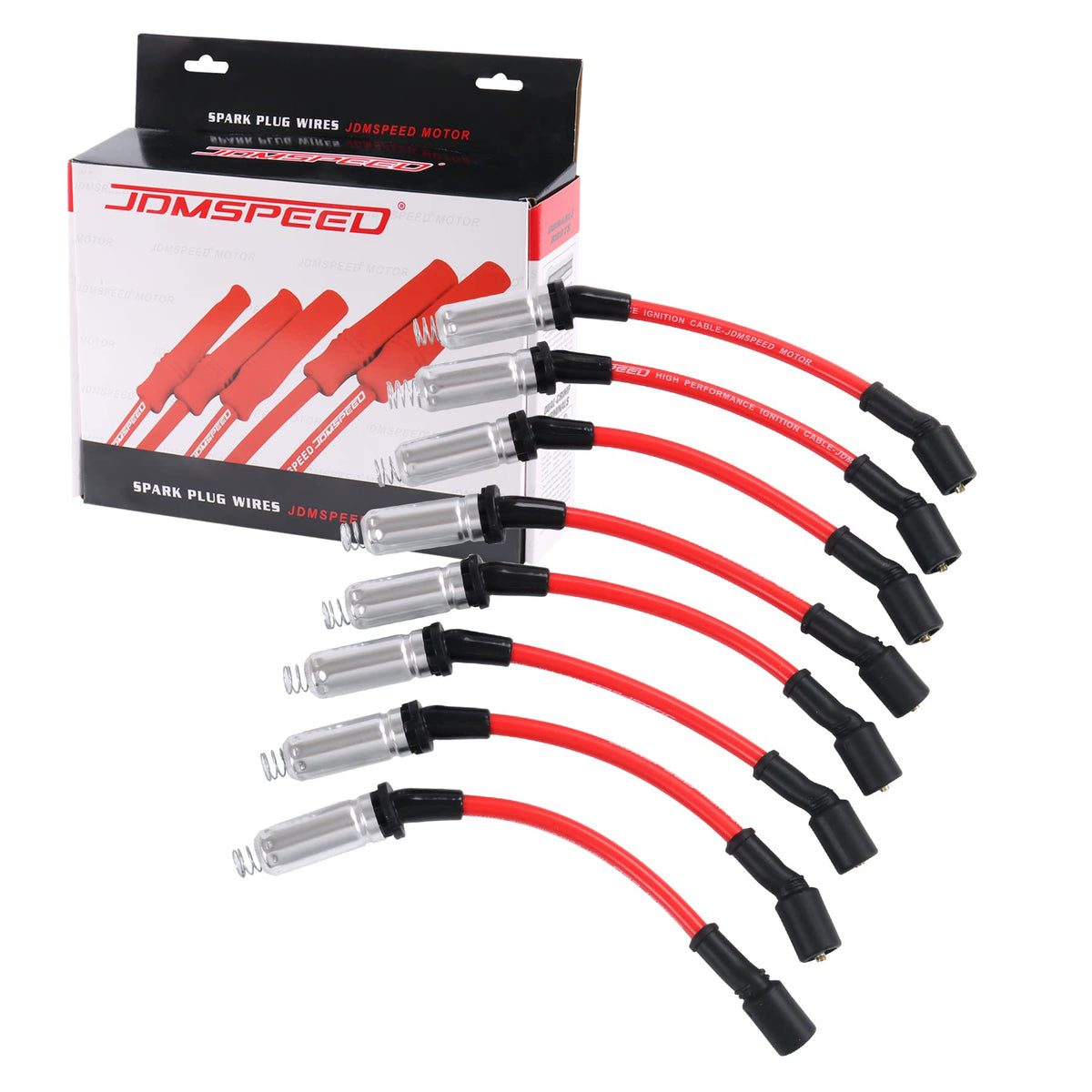 JDMSPEED front packaging showing full wire set and fitment benefit