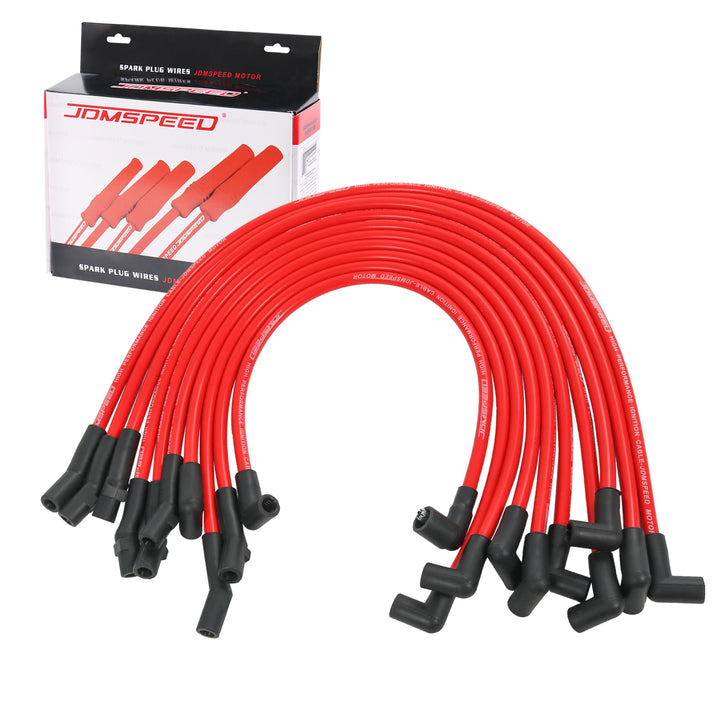 JDMSPEED front packaging showing complete 10-piece wire kit and fitment details for fast identification
