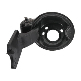 JDMSPEED front view of fuel filler door housing pocket showing fit