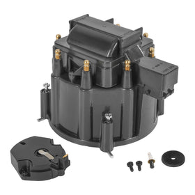 JDMSPEED front view of HEI distributor cap and rotor showing fit and finish benefit