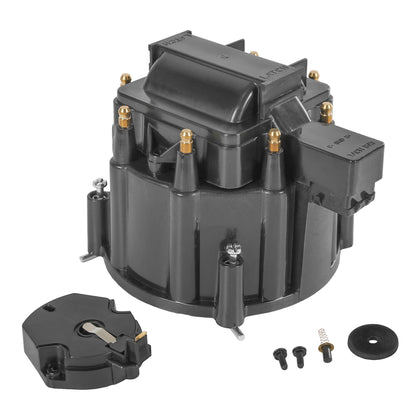 JDMSPEED front view of HEI distributor cap and rotor showing fit and finish benefit