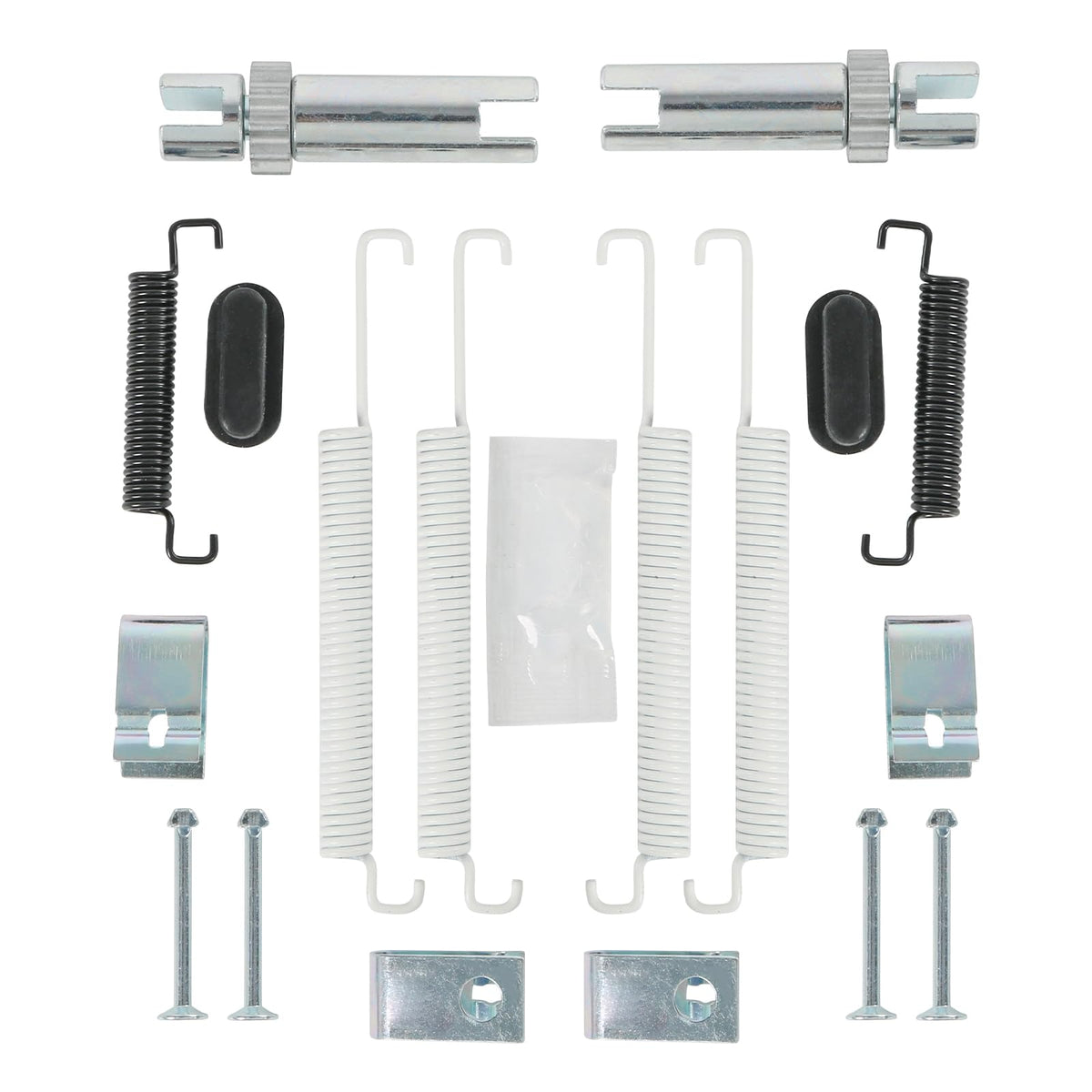 JDMSPEED HW7329 front package showing complete parking-brake kit and fast fit benefit