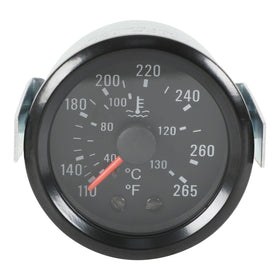JDMSPEED gauge beside ruler showing 52mm panel cutout for correct dash fitment