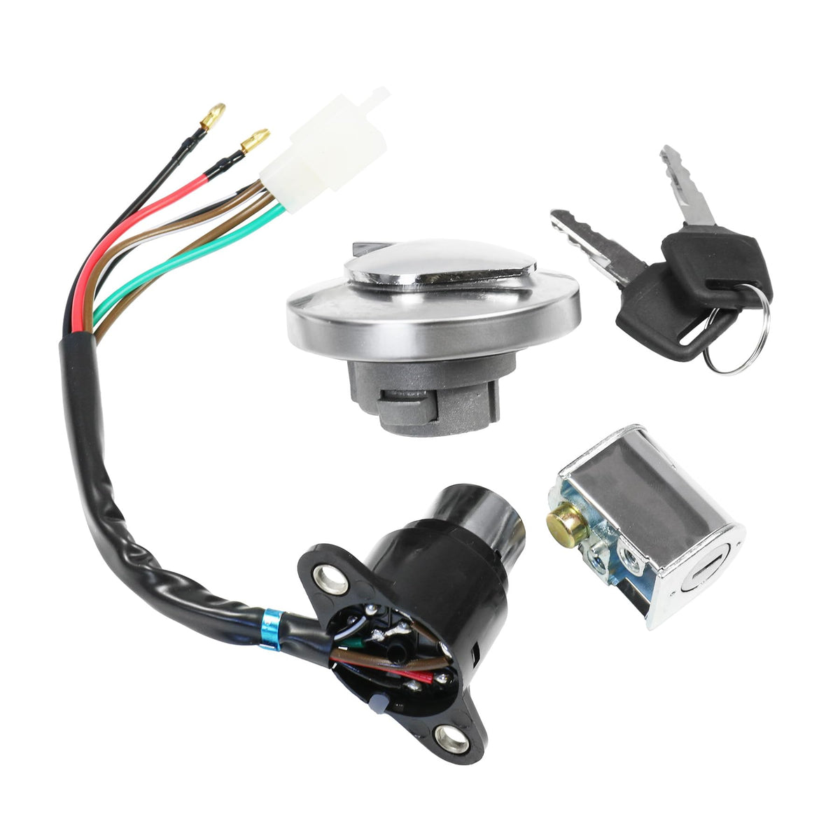 JDMSPEED packaged kit layout displaying all components for quick identification