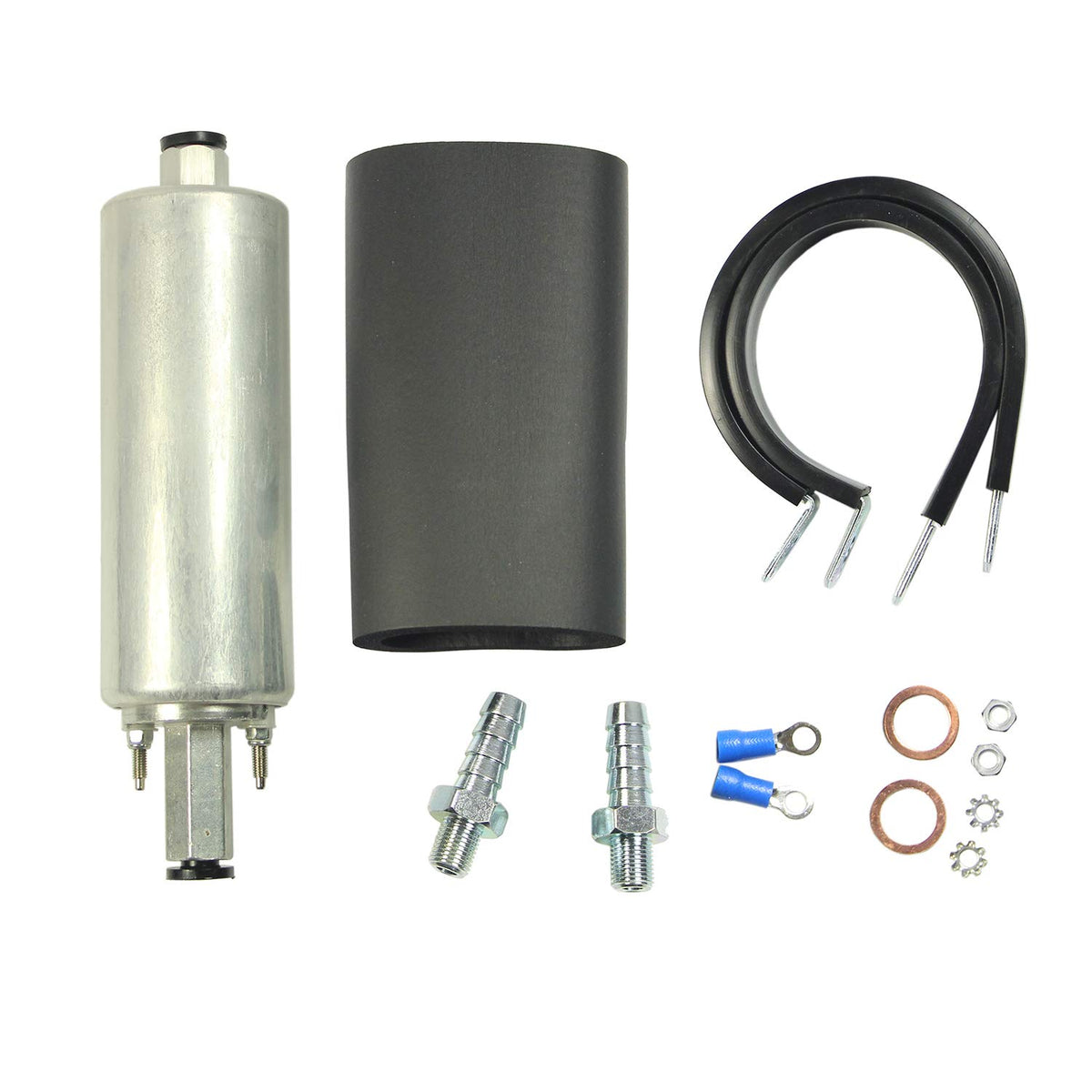 JDMSPEED pump front view showing durable housing and performance benefit