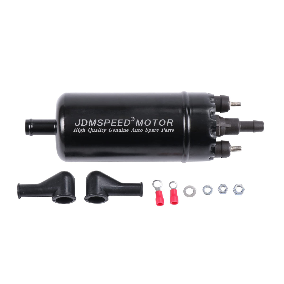 JDMSPEED front view of pump showing body and inlet outlet benefits reliability
