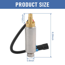 JDMSPEED pump beside ruler showing scale for replacement planning