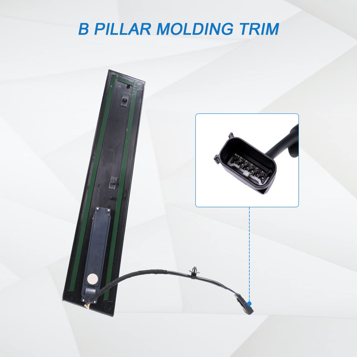 JDMSPEED molding beside a ruler showing scale for correct sizing benefit
