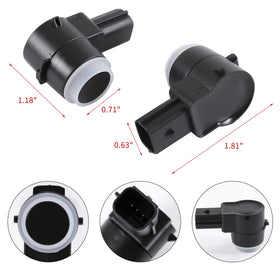JDMSPEED package contents with four sensors for full rear replacement benefit