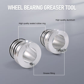 JDMSPEED 44mm and 40mm adapters side-by-side for clear size comparison and correct fit selection