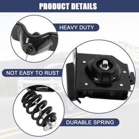 JDMSPEED installed under truck showing accessible spare retrieval and reliability
