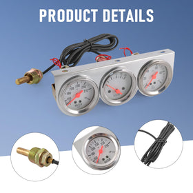 JDMSPEED voltmeter close-up showing 8–16V range to monitor battery and charging health