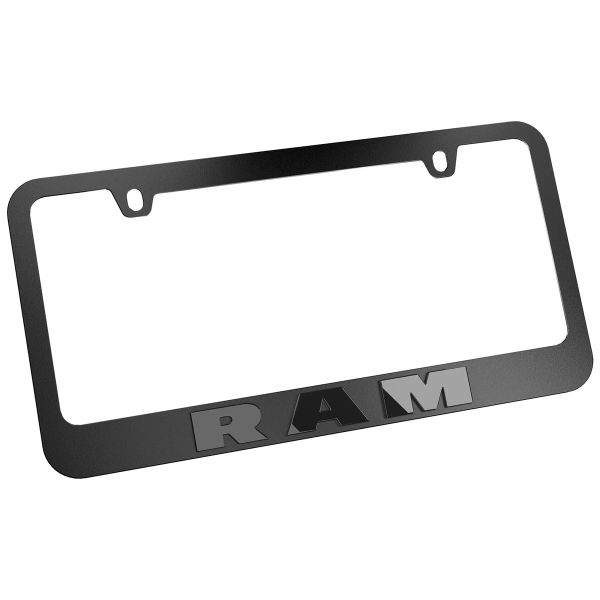 JDMstyle frame mounted on car rear showing tidy plate presentation