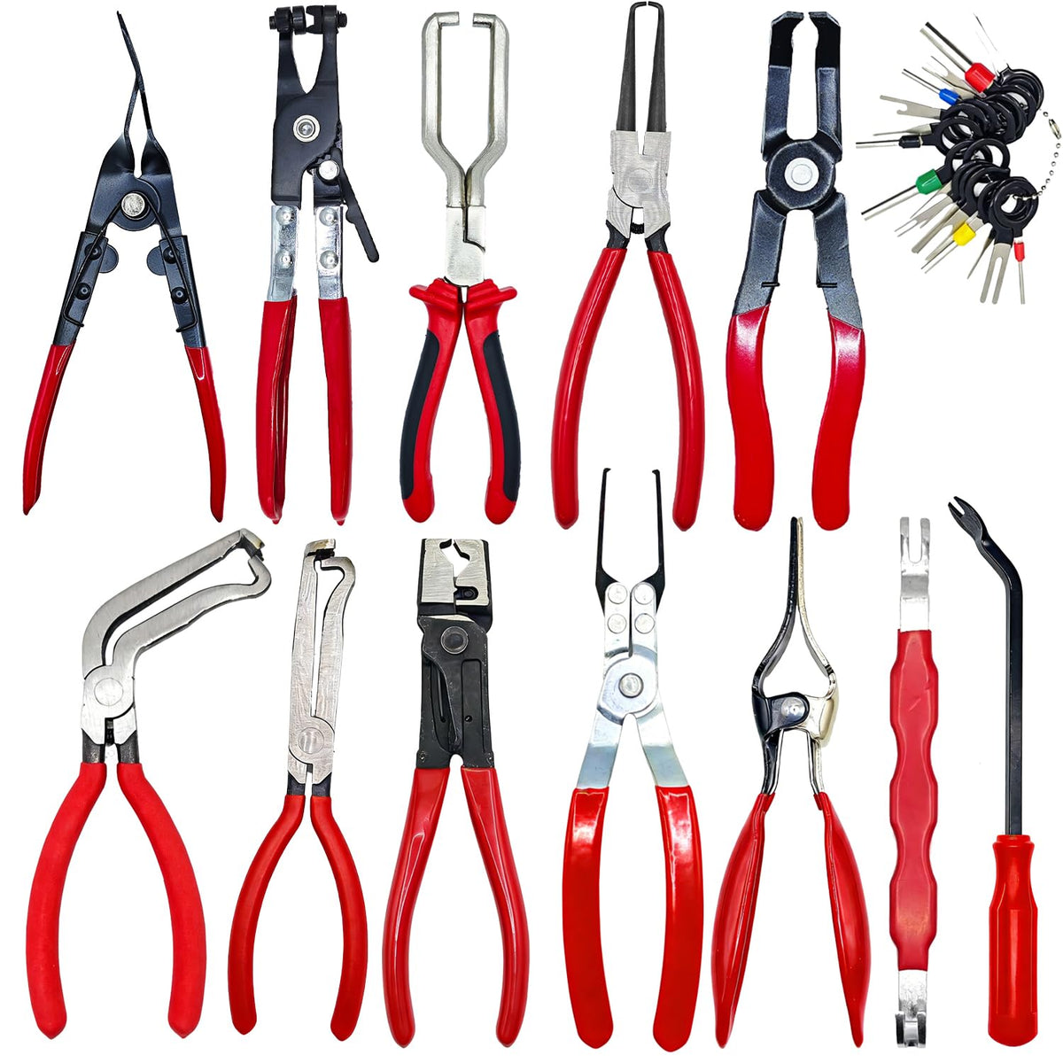 JDUanL front view of full 12-piece kit showing organized tools for faster repairs