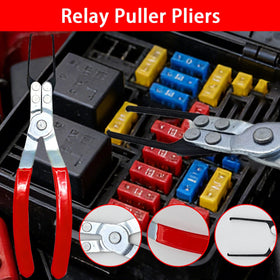 JDUanL hose clamp pliers gripping clamp to remove hoses without tearing lines