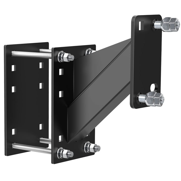 JEACENT front view of mounted spare tire showing secure hold and easy access
