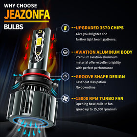 JEAZONFA installed in RAM headlight showing brighter road visibility