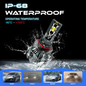 JEAZONFA waterproof seal closeup demonstrating IP68 weather protection