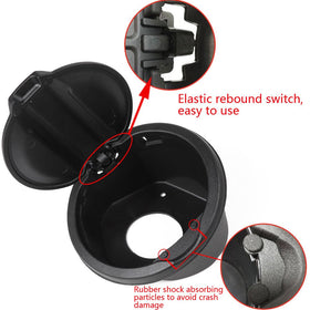 JeCar ABS base and included hardware showing sturdy mounting and stability