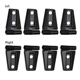 JeCar hinge cover close-up of glossy ABS texture highlighting durable surface