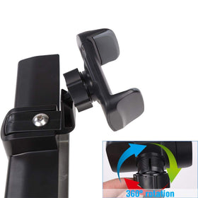 JeCar close-up of clamp texture showing padded grip for device protection