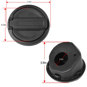 JeCar finger-notch detail for easy opening and practical user access