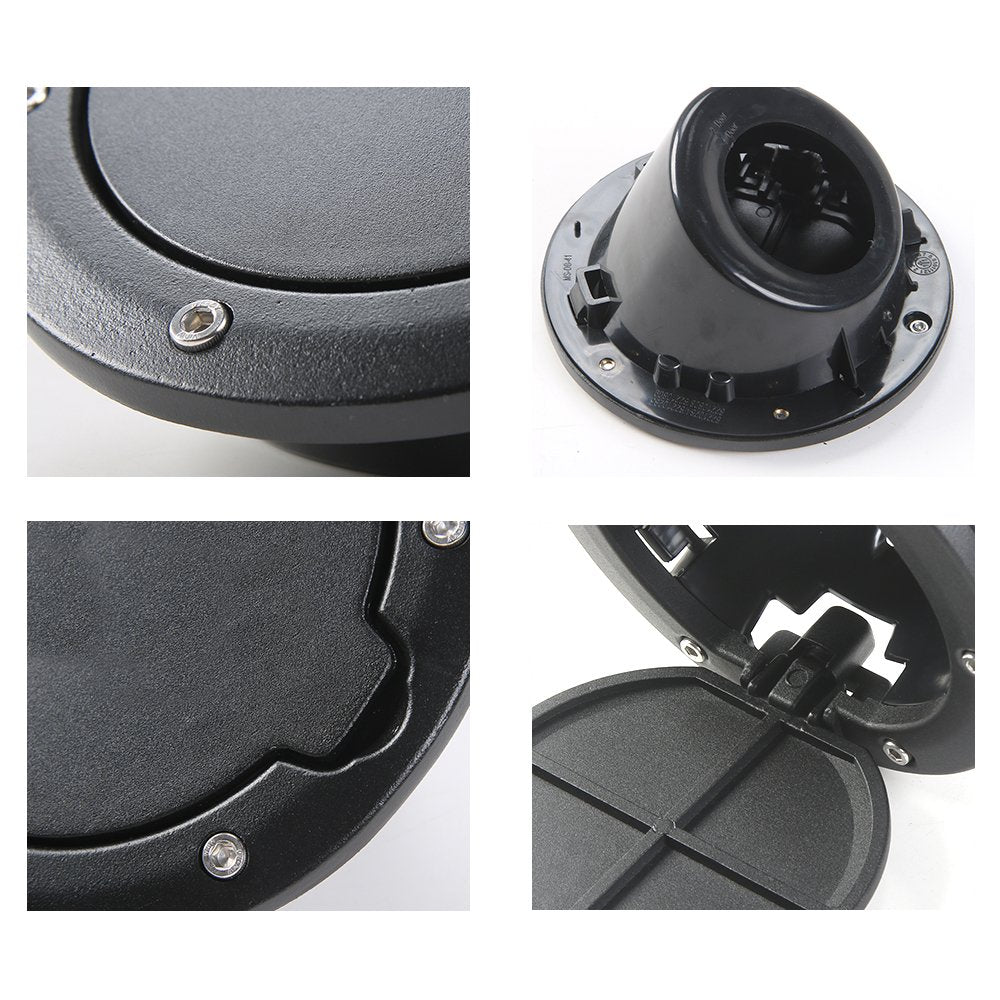 JeCar installation view with taillight removed showing drill-free, fast installation benefit