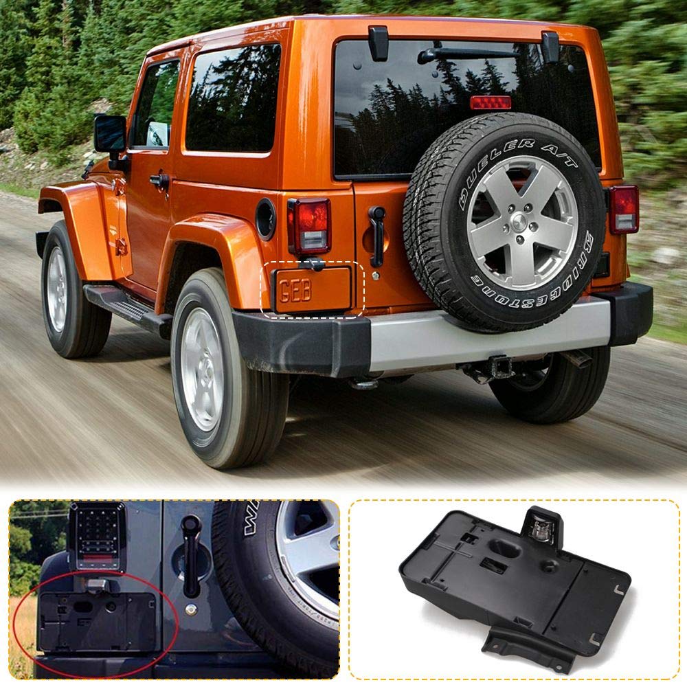 JeCar rear lifestyle off-road shot showing durable look and visibility