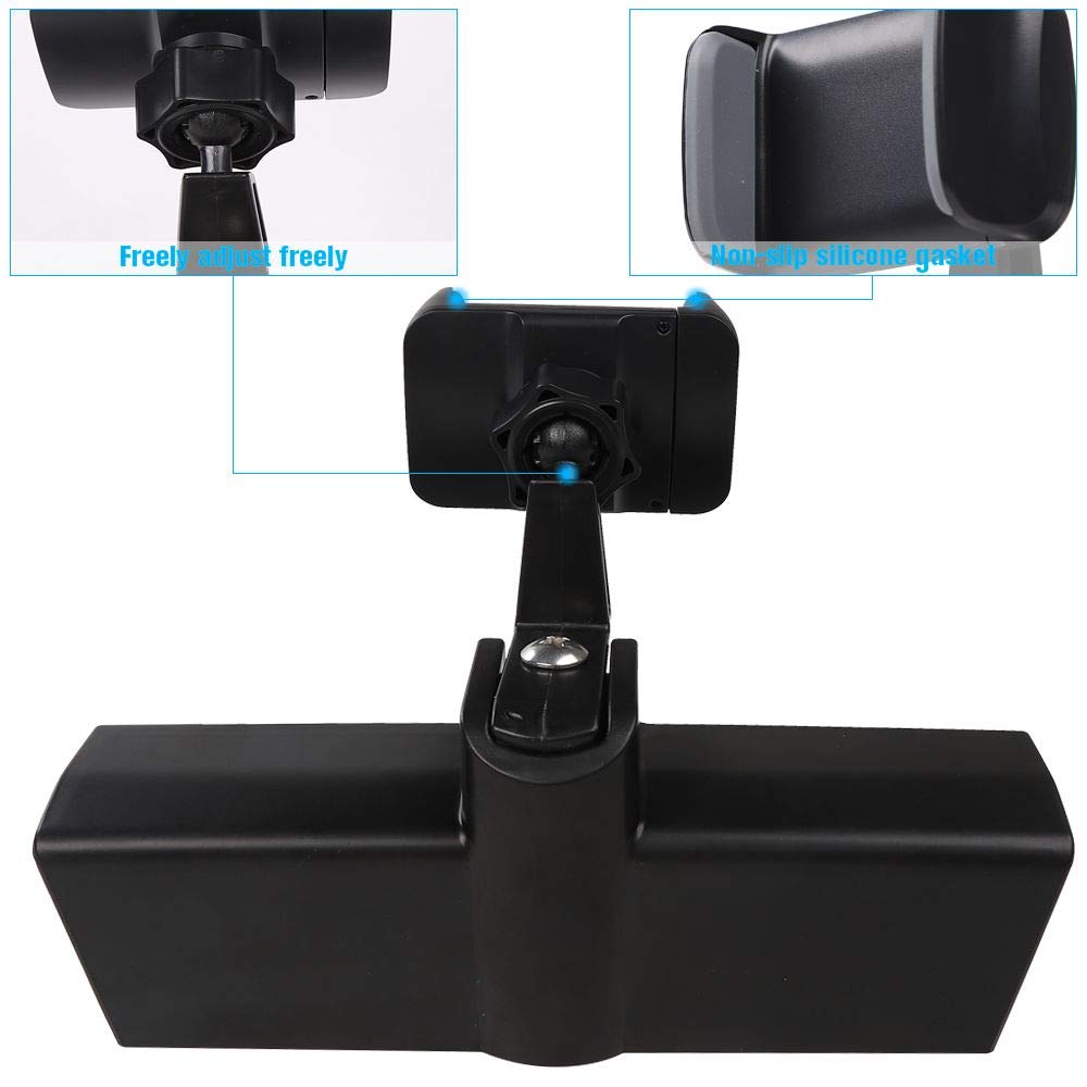 JeCar mounted holding an iPhone in landscape for easier navigation visibility