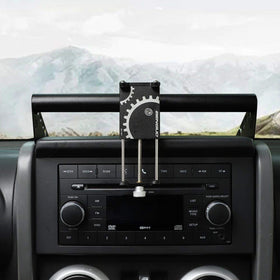 JeCar next to smartphone showing compact footprint and space-saving benefit