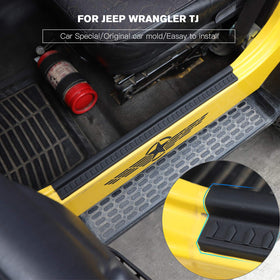JeCar close-up of textured rubber finish demonstrating durability
