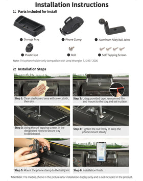 JeCar holder in off-road Jeep capturing stable recording benefit