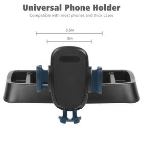 JeCar holder beside smartphone to show size and compatibility benefit