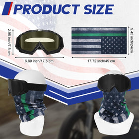 Jecery goggle lens close-up showing wide view and impact-resistant clarity