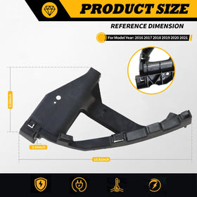 Jecoupoon bracket mounted on Civic front demonstrating secure fitment