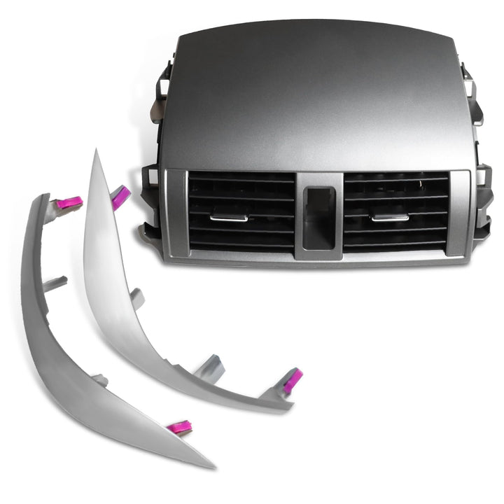 Jecoupoon front view of center vent showing OEM-style finish and improved appearance