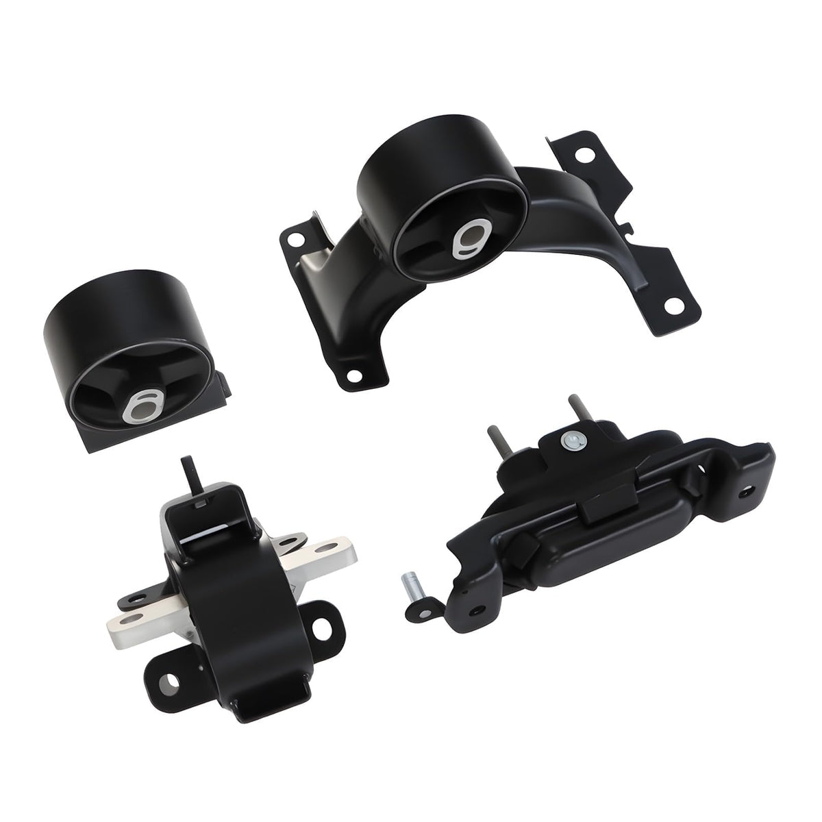 Jecoupoon front engine mount packaging showing fitment details and durable construction