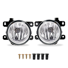 Jecoupoon front packaging showing both fog lamps and benefits of correct fitment
