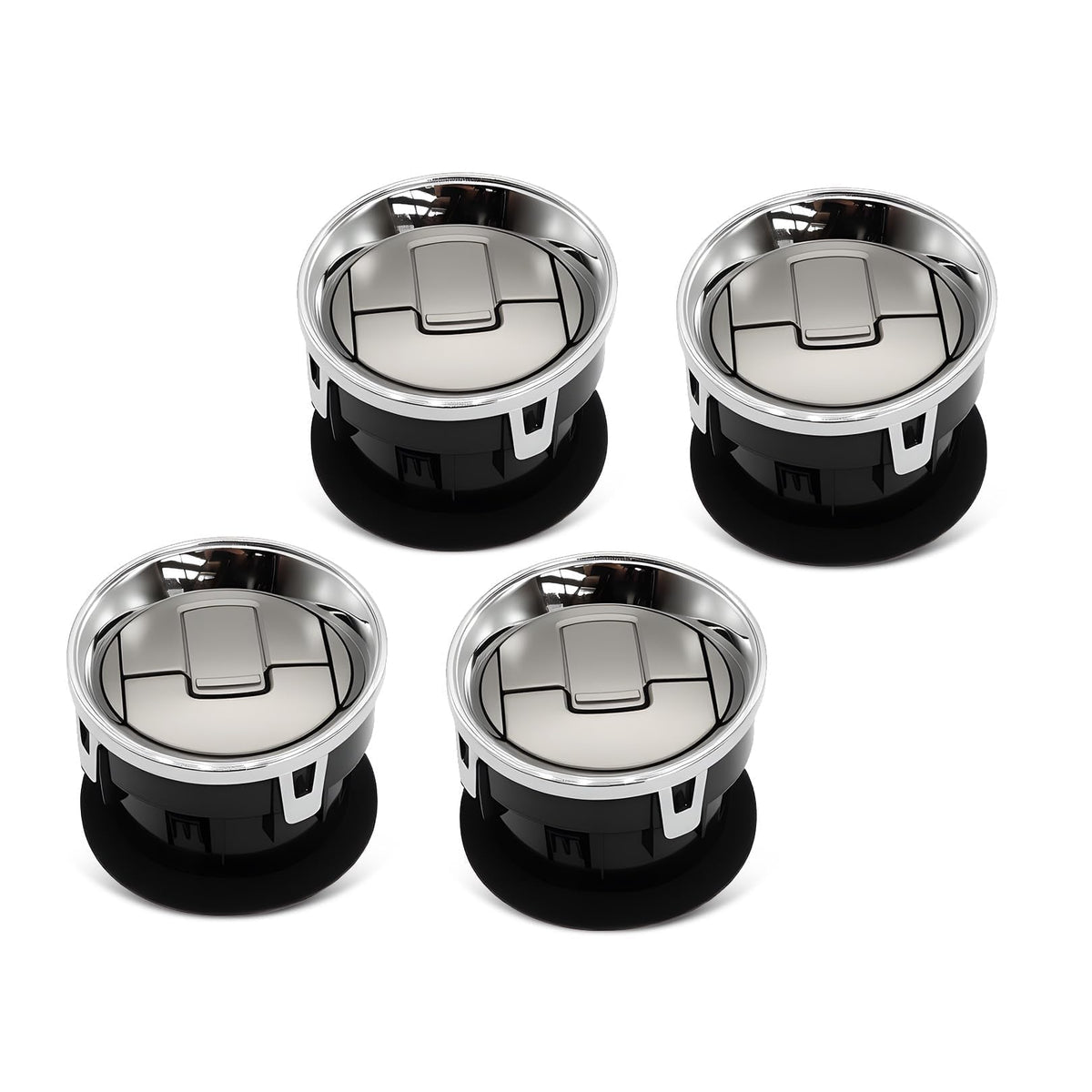 Jecoupoon front vent packaging showing complete 4PCS kit and parts