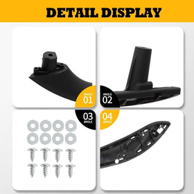 Jecoupoon handle side profile showing ergonomic curve for hand comfort