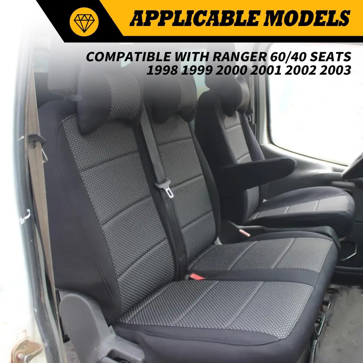 Jecoupoon padded seat cushioning for extra driving comfort