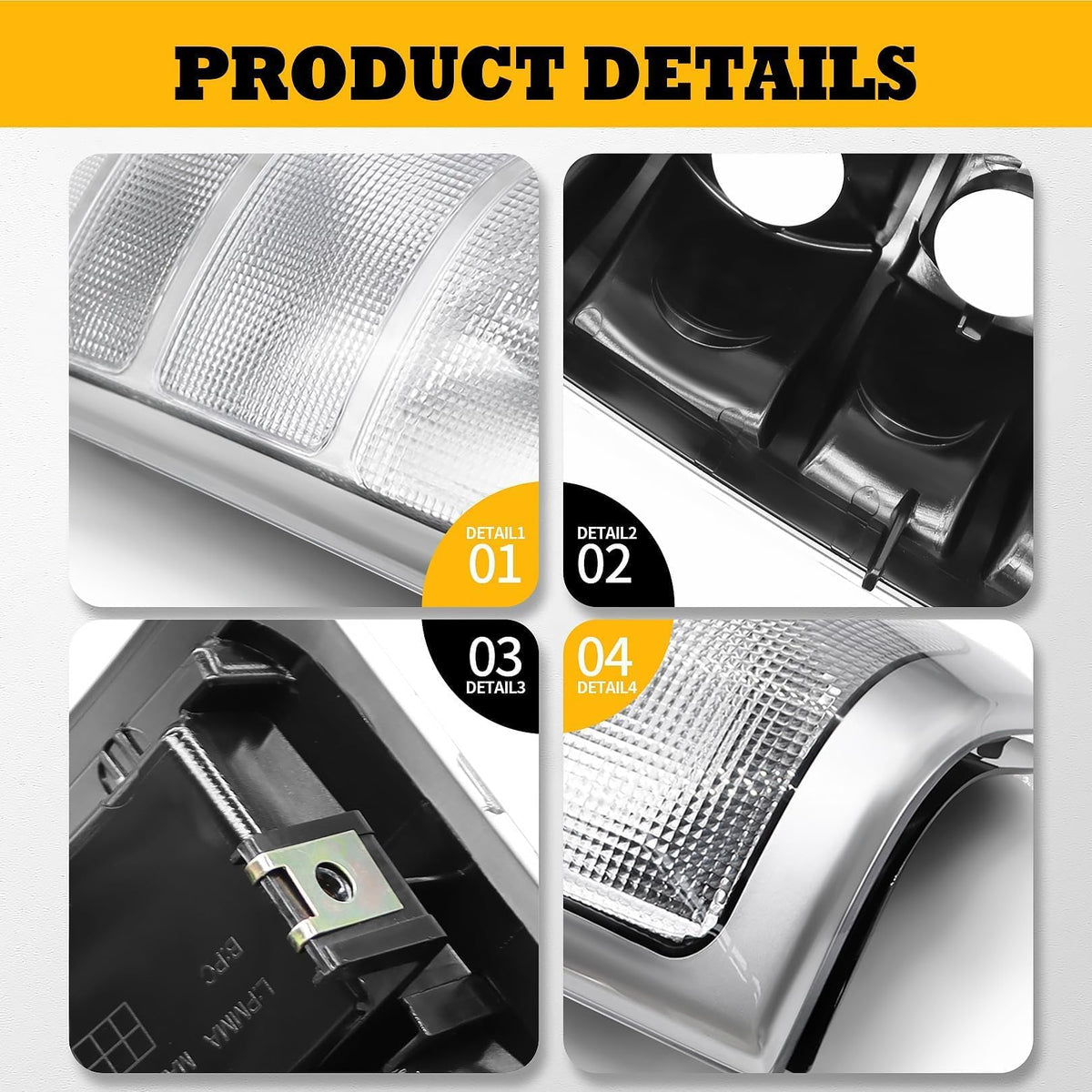 Jecoupoon ABS housing detail highlighting durable construction benefit