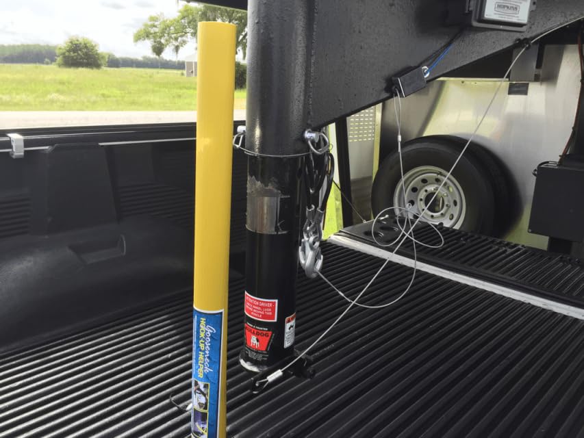 Jeffers next to toolbox showing compact storage and portability benefit