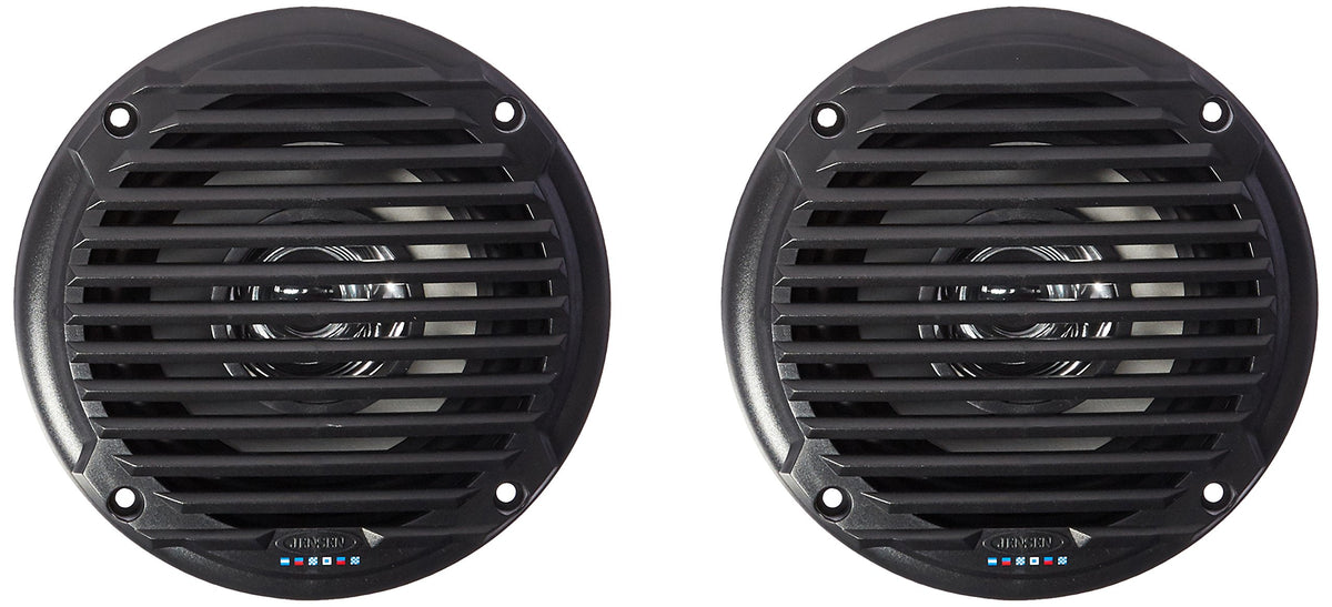 ASA Electronics Jensen MS5006BR front grille showing durable black finish and low-profile look