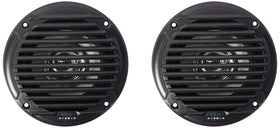 ASA Electronics Jensen MS5006BR front grille showing durable black finish and low-profile look