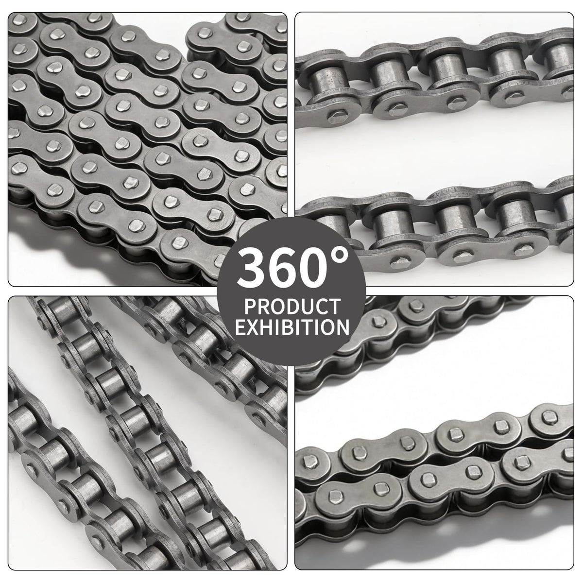 Jerbor chain with ruler showing 420 pitch and correct size for Soleil01 fitment